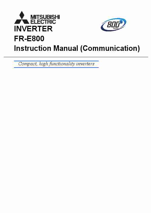 MITSUBISHI ELECTRIC FR-E800-page_pdf